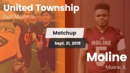 Matchup: United Township vs. Moline  2018