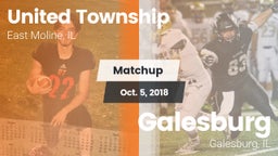Matchup: United Township vs. Galesburg  2018