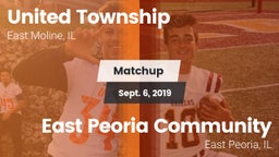 Matchup: United Township vs. East Peoria Community  2019