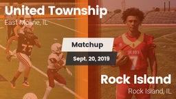 Matchup: United Township vs. Rock Island  2019
