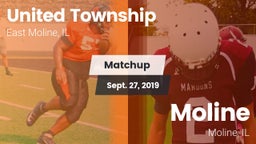 Matchup: United Township vs. Moline  2019