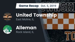 Recap: United Township vs. Alleman  2019