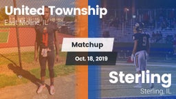 Matchup: United Township vs. Sterling  2019