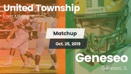 Matchup: United Township vs. Geneseo  2019