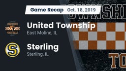 Recap: United Township vs. Sterling  2019