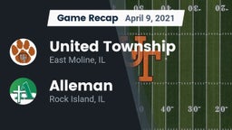 Recap: United Township vs. Alleman  2021