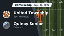 Recap: United Township vs. Quincy Senior  2022