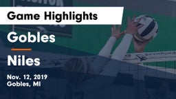 Gobles  vs Niles  Game Highlights - Nov. 12, 2019