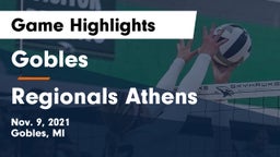 Gobles  vs Regionals Athens Game Highlights - Nov. 9, 2021