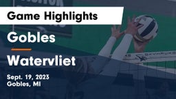 Gobles  vs Watervliet  Game Highlights - Sept. 19, 2023