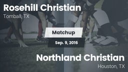 Matchup: Rosehill Christian vs. Northland Christian  2016