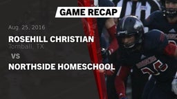 Recap: Rosehill Christian  vs. Northside HomeSchool 2016