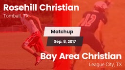 Matchup: Rosehill Christian vs. Bay Area Christian  2017