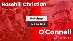 Matchup: Rosehill Christian vs. O'Connell  2018