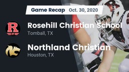 Recap: Rosehill Christian School vs. Northland Christian  2020
