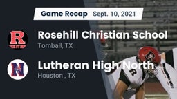 Recap: Rosehill Christian School vs. Lutheran High North  2021