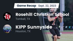 Recap: Rosehill Christian School vs. KIPP Sunnyside  2023