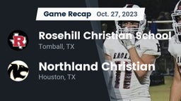 Recap: Rosehill Christian School vs. Northland Christian  2023