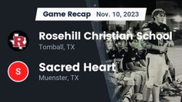 Recap: Rosehill Christian School vs. Sacred Heart  2023