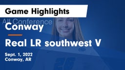 Conway  vs Real LR southwest V Game Highlights - Sept. 1, 2022