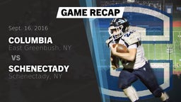 Recap: Columbia  vs. Schenectady  2016