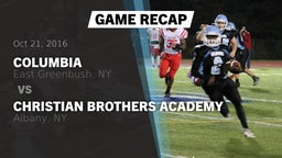 Recap: Columbia  vs. Christian Brothers Academy  2016