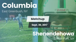 Matchup: Columbia vs. Shenendehowa  2016