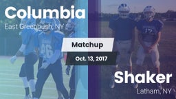 Matchup: Columbia vs. Shaker  2017