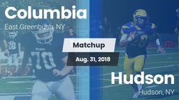 Matchup: Columbia vs. Hudson  2017