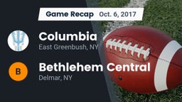 Recap: Columbia  vs. Bethlehem Central  2017