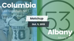 Matchup: Columbia vs. Albany  2019
