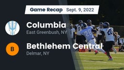 Recap: Columbia  vs. Bethlehem Central  2022