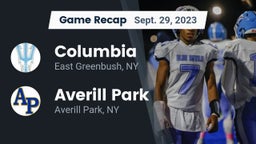 Recap: Columbia  vs. Averill Park  2023
