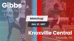 Matchup: Gibbs vs. Knoxville Central  2017