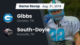 Recap: Gibbs  vs. South-Doyle  2018