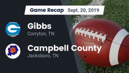 Recap: Gibbs  vs. Campbell County  2019