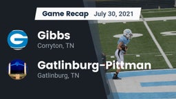 Recap: Gibbs  vs. Gatlinburg-Pittman  2021