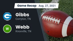 Recap: Gibbs  vs. Webb  2021