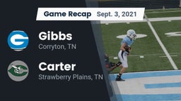 Recap: Gibbs  vs. Carter  2021