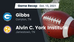 Recap: Gibbs  vs. Alvin C. York Institute 2021