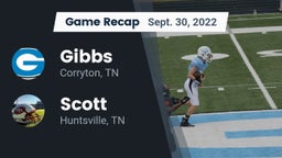 Recap: Gibbs  vs. Scott  2022