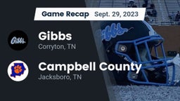 Recap: Gibbs  vs. Campbell County  2023