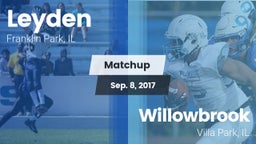 Matchup: Leyden vs. Willowbrook  2017