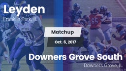 Matchup: Leyden vs. Downers Grove South  2017