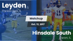 Matchup: Leyden vs. Hinsdale South  2017