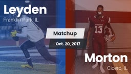 Matchup: Leyden vs. Morton  2017