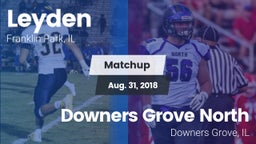 Matchup: Leyden vs. Downers Grove North 2018