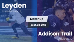 Matchup: Leyden vs. Addison Trail  2018