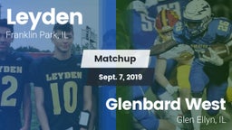 Matchup: Leyden vs. Glenbard West  2019