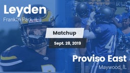 Matchup: Leyden vs. Proviso East  2019